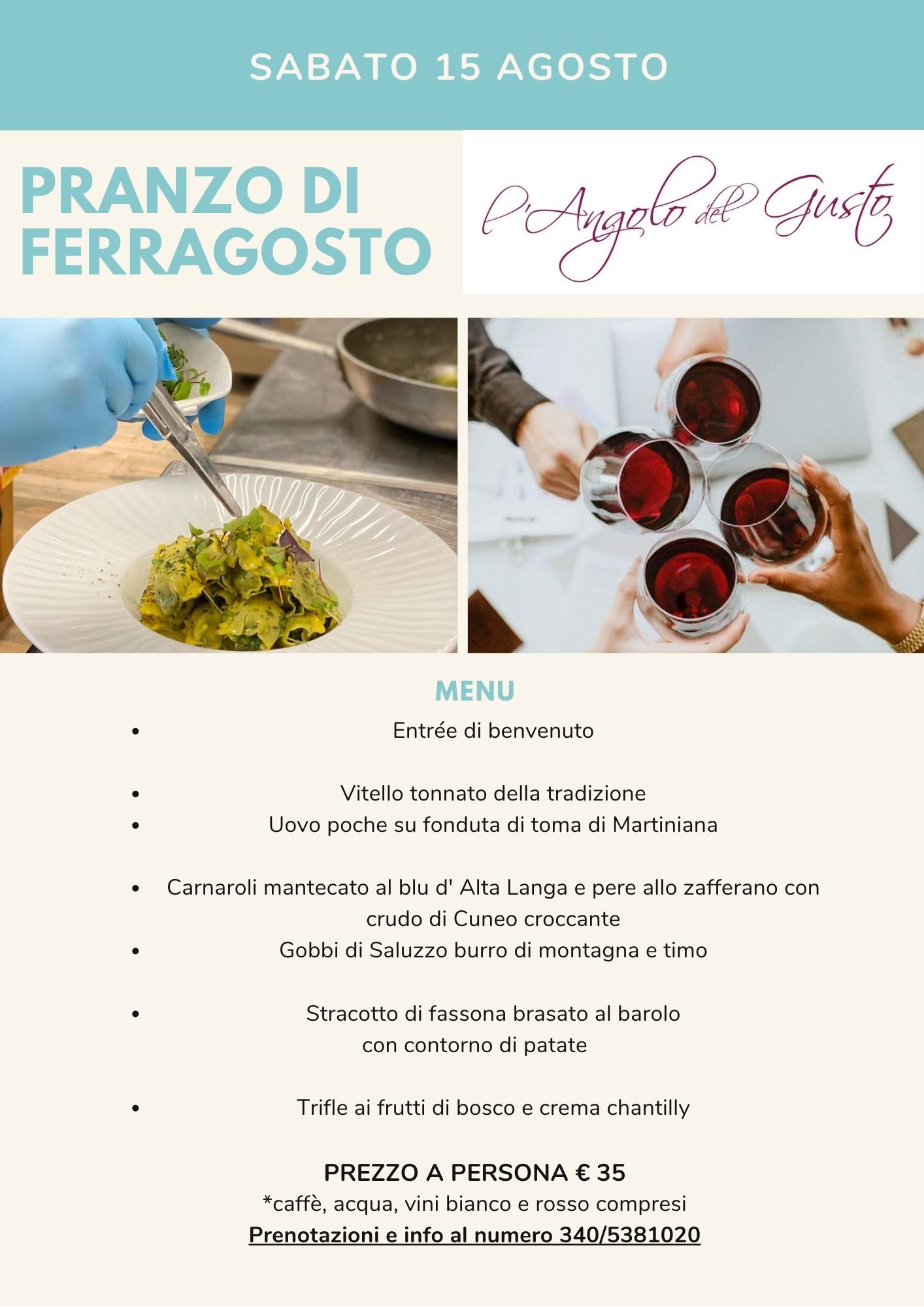 Pranzo Di Ferragosto Resort Monviso